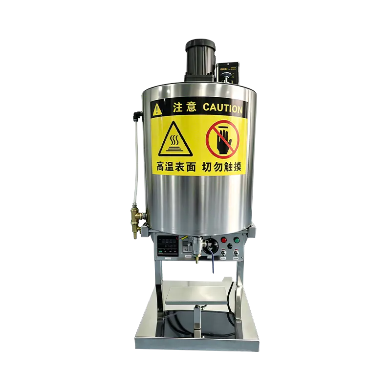 Isıtma Karıştırıcılı Yarı Otomatik 30L Ruj Dolum Makinesi