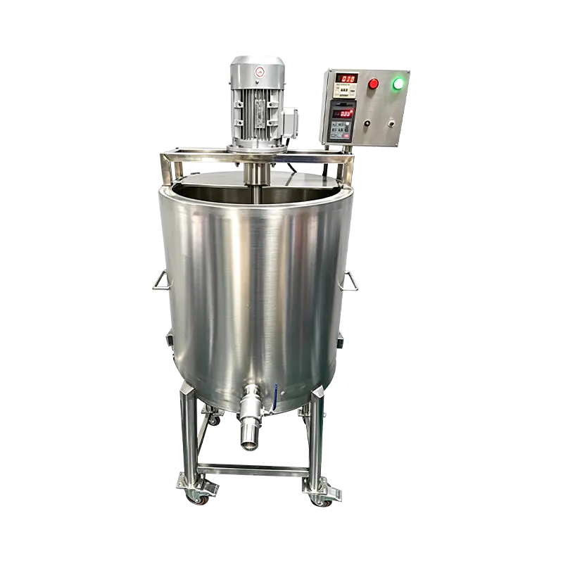 Değişken Hız Karıştırıcılı Kozmetik 50kg Balmumu Eritme Tankı